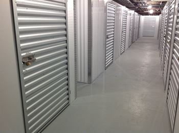 On-site state-of the art storage units